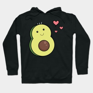 Mr Avocado Kawaii Hoodie